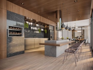 Thi công nội thất phòng bếp