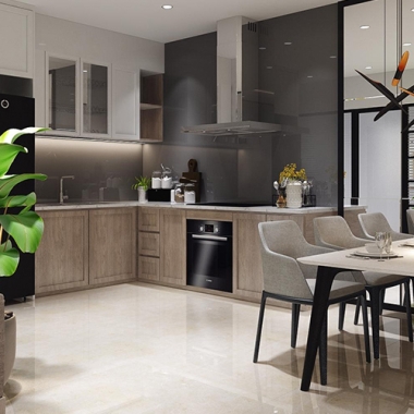 Thiết kế nội thất phòng bếp