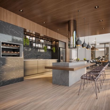 Thi công nội thất phòng bếp